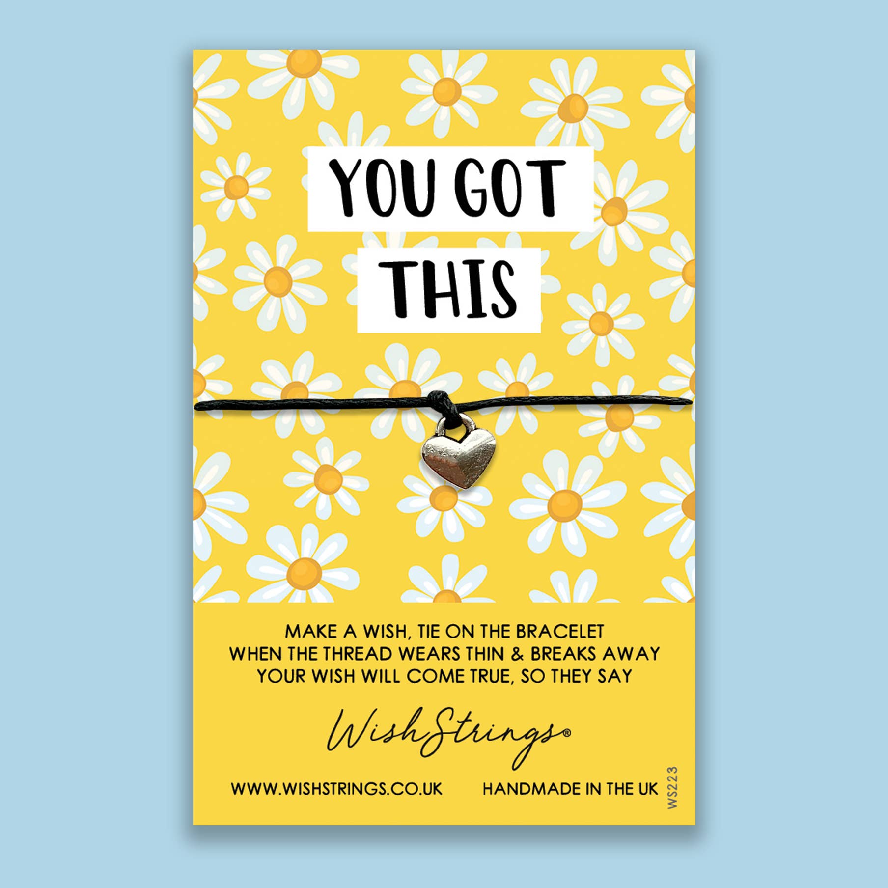YOU GOT THIS - WishStrings  Wish Bracelet - WS223♥ WishStrings