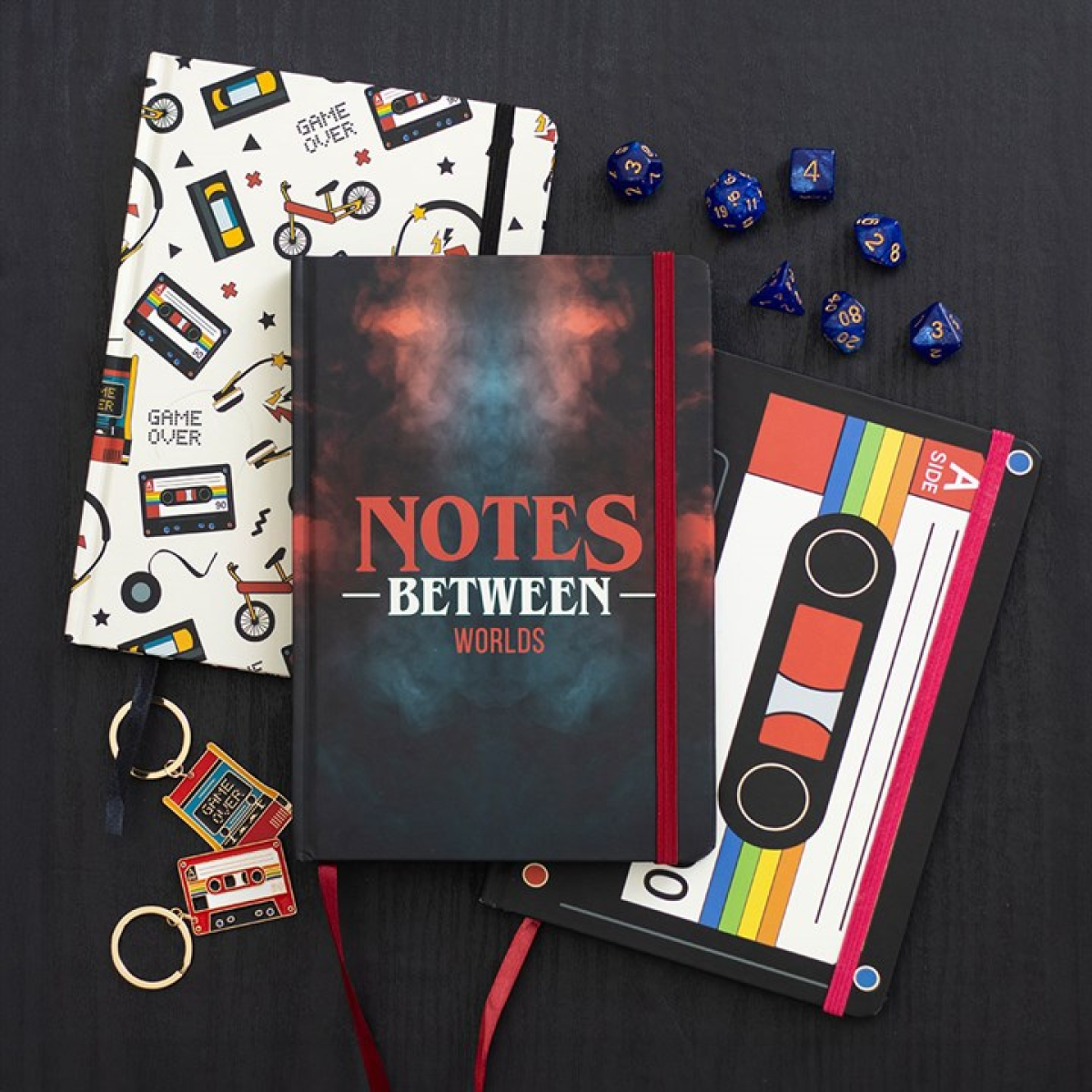 Retro Cassette Tape A5 Notebook N/A