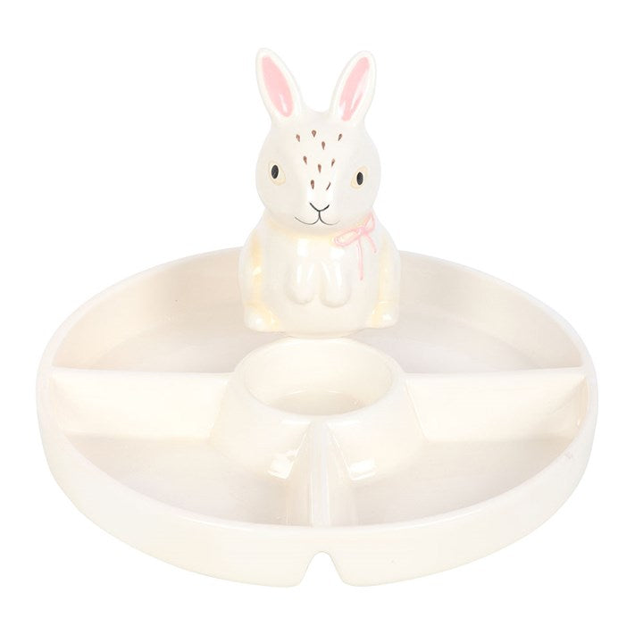 Bunny Chip & Dip Snack Dish N/A