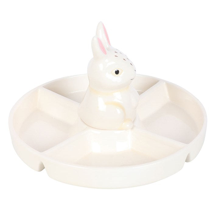 Bunny Chip & Dip Snack Dish N/A