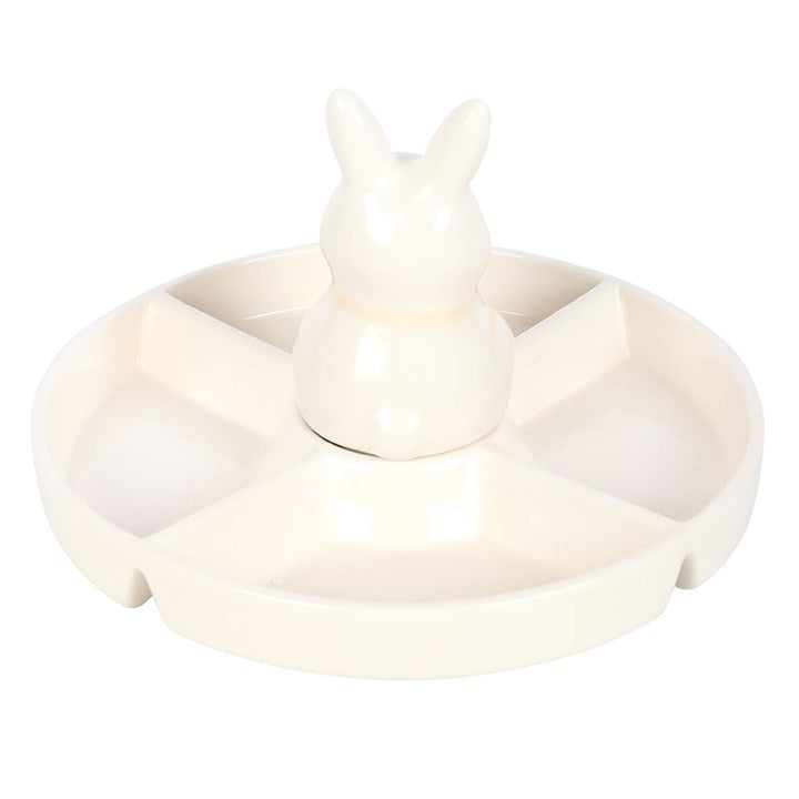 Bunny Chip & Dip Snack Dish N/A