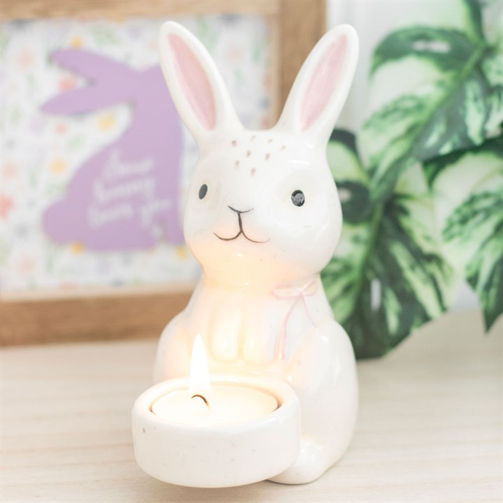 Bunny Shaped Tealight Holder N/A