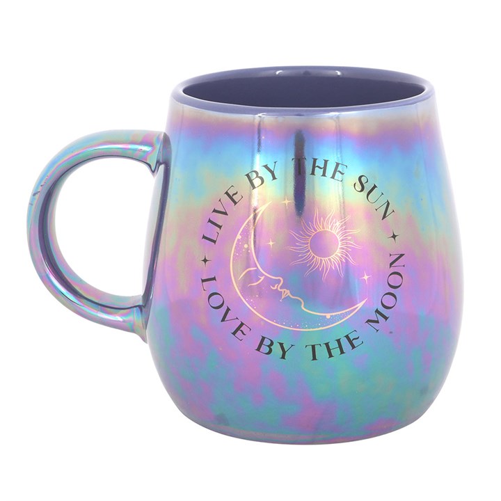 Live by the Sun Love by the Moon Iridescent Mug N/A
