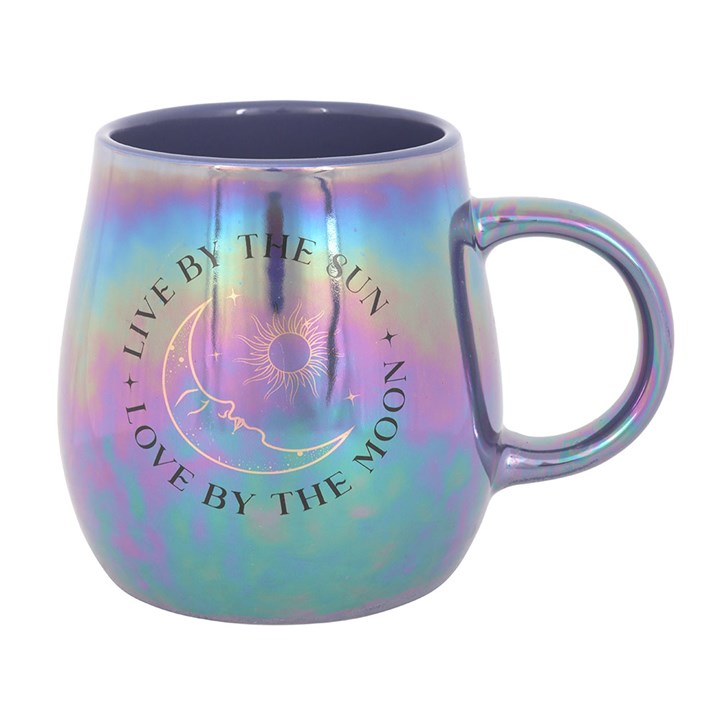 Live by the Sun Love by the Moon Iridescent Mug N/A
