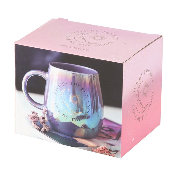 Live by the Sun Love by the Moon Iridescent Mug N/A