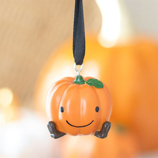 Cute Smiling Pumpkin Hanging Ornament N/A