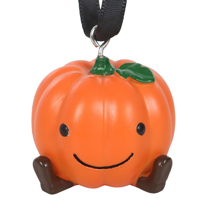 Cute Smiling Pumpkin Hanging Ornament N/A