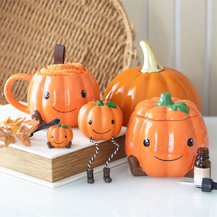 Cute Smiling Pumpkin Hanging Ornament N/A