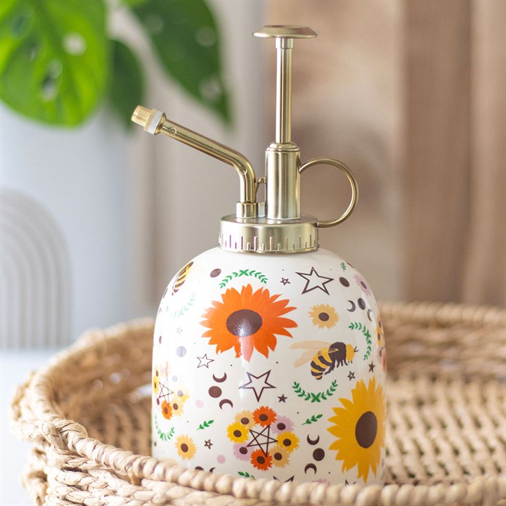 Summer Solstice Print Ceramic Plant Mister N/A