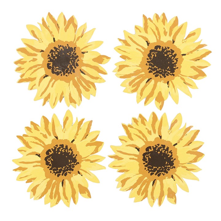 Sunflower Coaster Set N/A