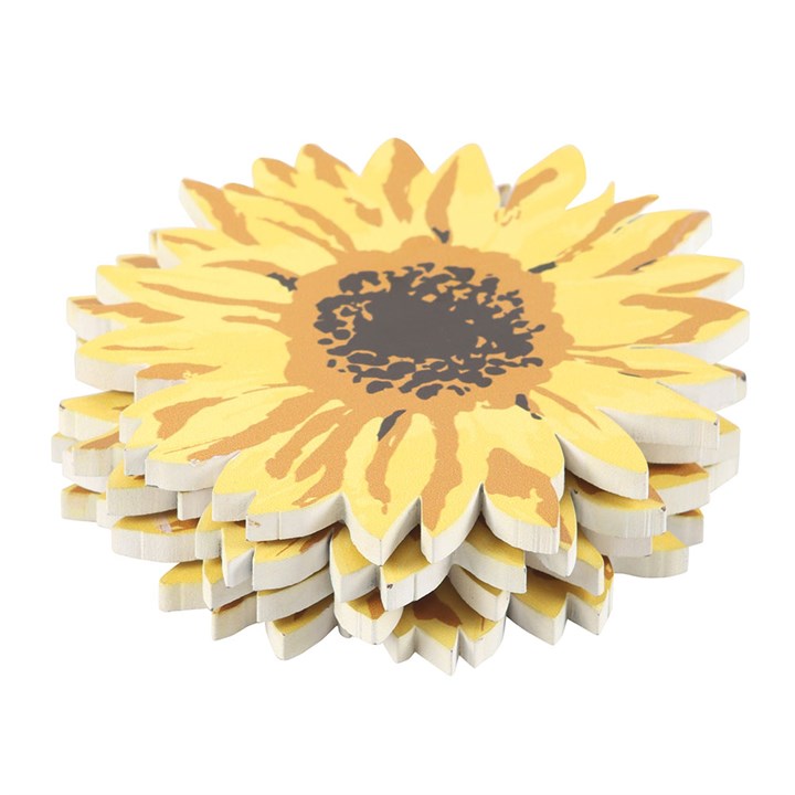 Sunflower Coaster Set N/A