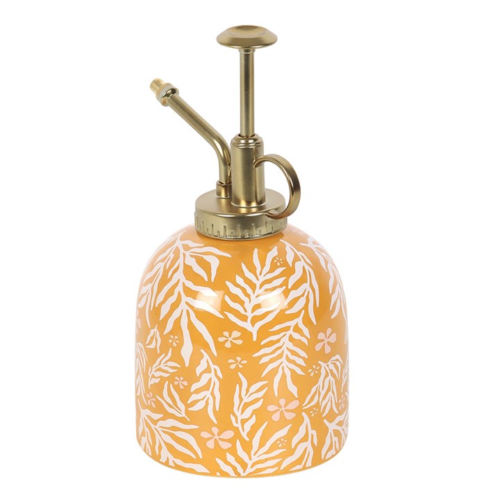 Summer Leaf Print Ceramic Plant Mister N/A