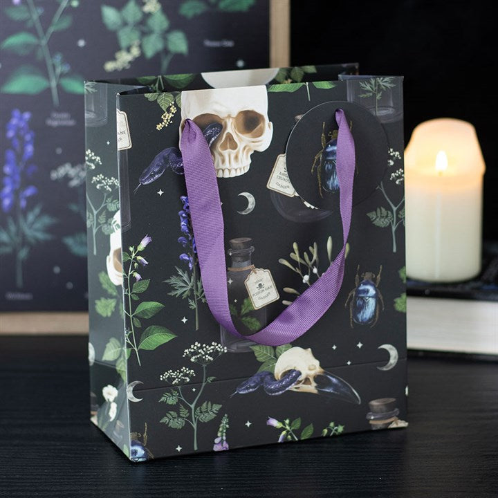 23cm Venom & Vines Print Gift Bag N/A