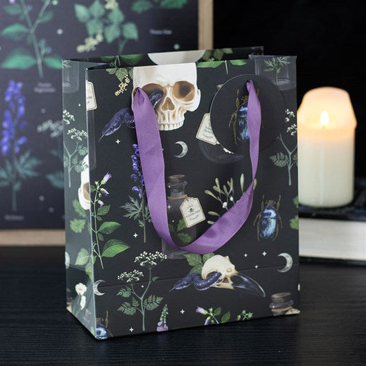23cm Venom & Vines Print Gift Bag N/A