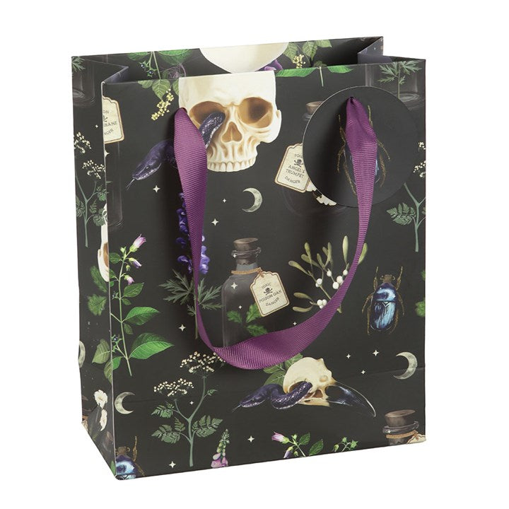 23cm Venom & Vines Print Gift Bag N/A