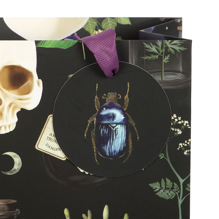 23cm Venom & Vines Print Gift Bag N/A