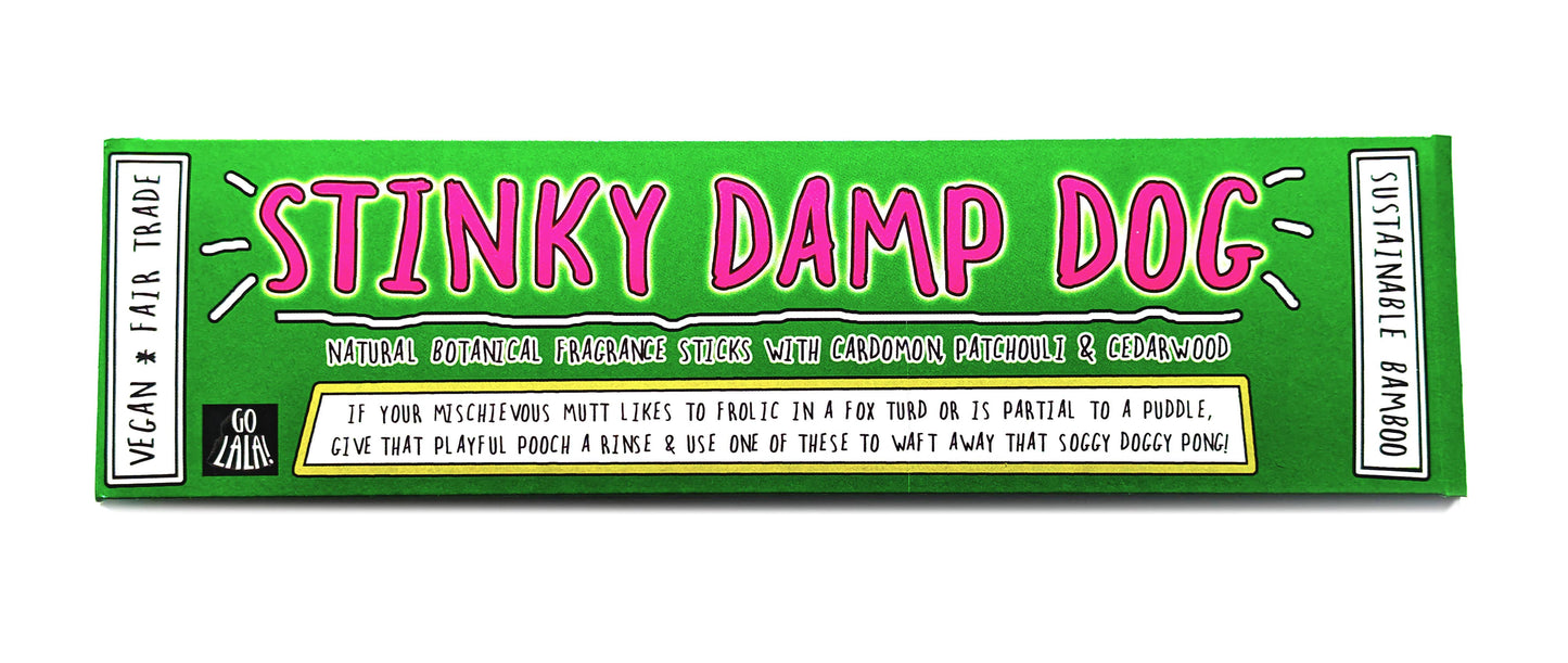 Stinky Damp Dog Funny Smells Fragrance Sticks