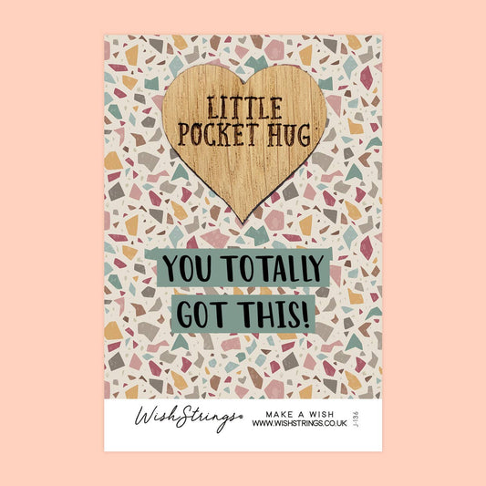 You Got This - Pocket Hug - Keepsake Token WishStrings