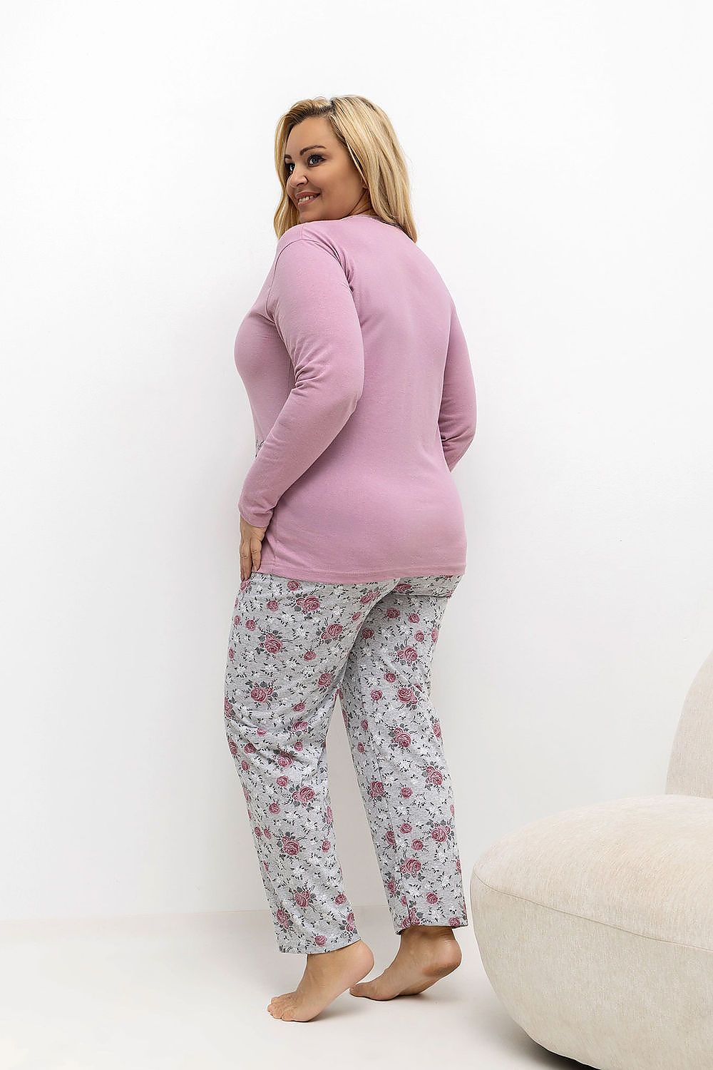 Plus Size Pajamas model 221188 Forever Pink 