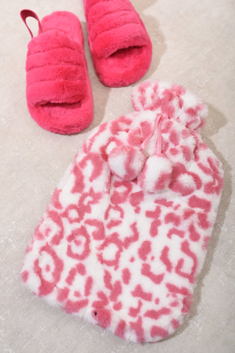 Faux Fur Hot Water Bottle Moda