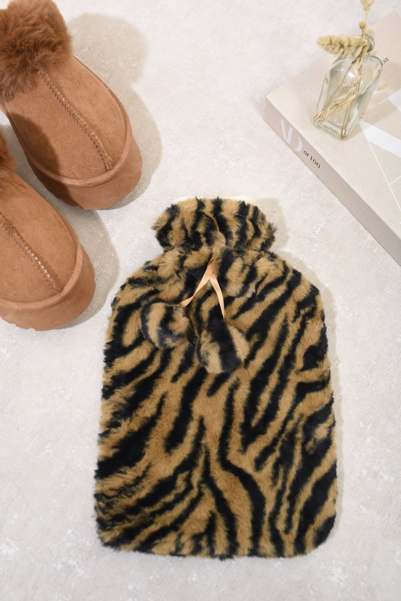 Faux Fur Hot Water Bottle Moda