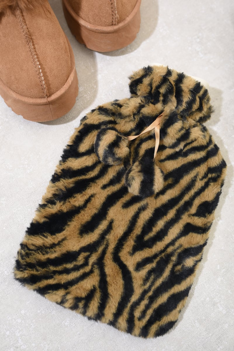 Faux Fur Hot Water Bottle Moda