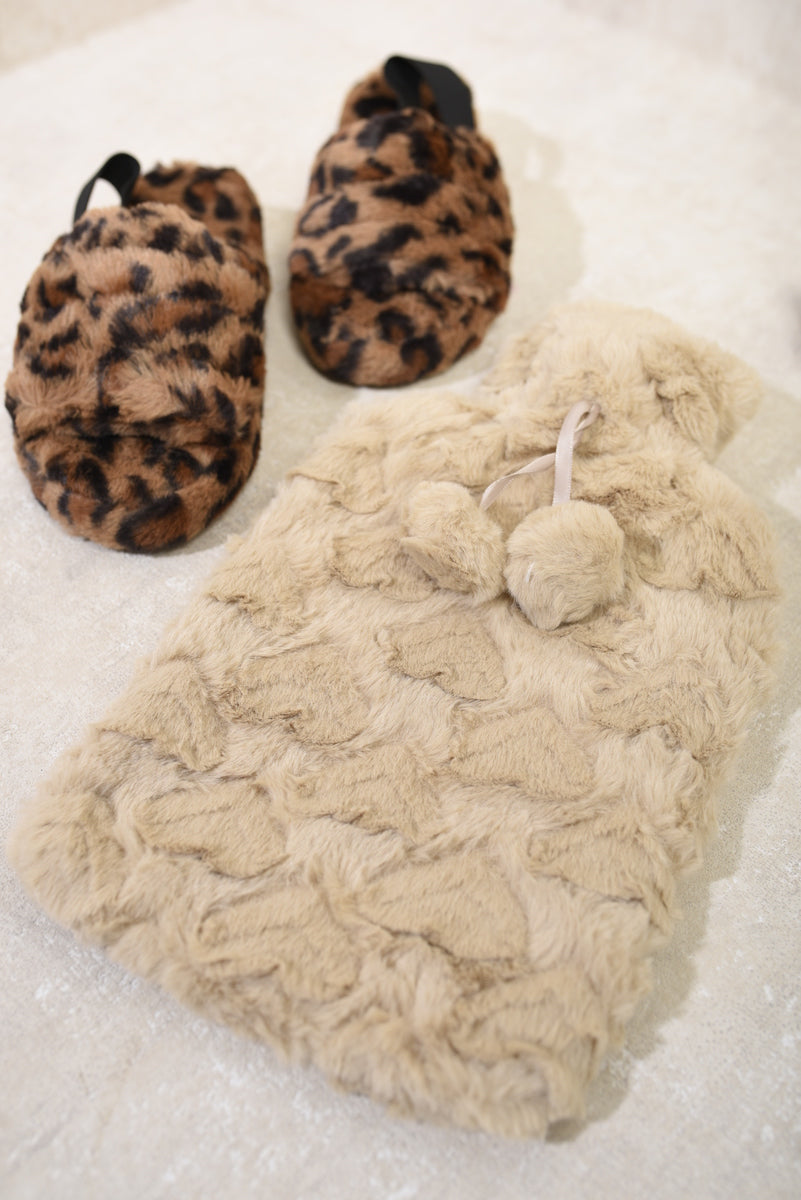 Faux Fur Hot Water Bottle Moda