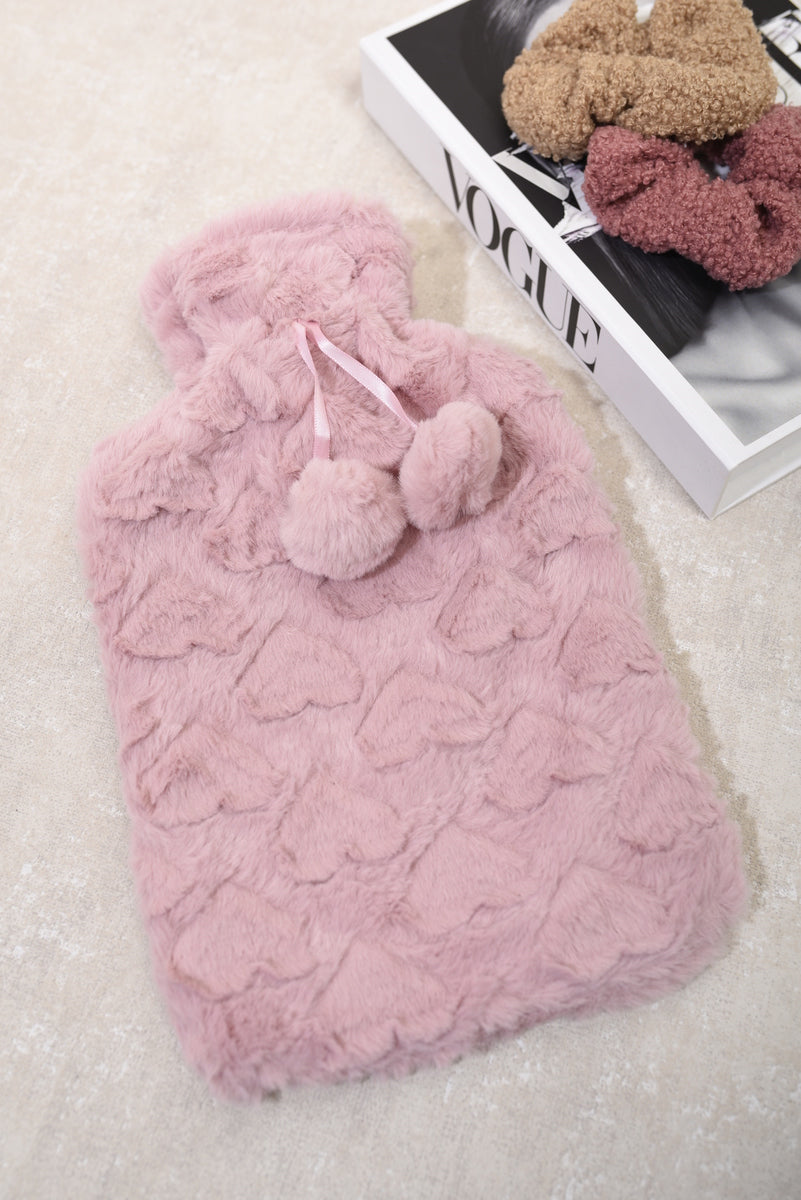 Faux Fur Hot Water Bottle Moda