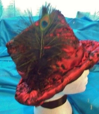 Pink Bespoke TopHat-SteamPunk/CosPlay/Festi/Boho/Avant Guarde-7 Originals Available Etsy