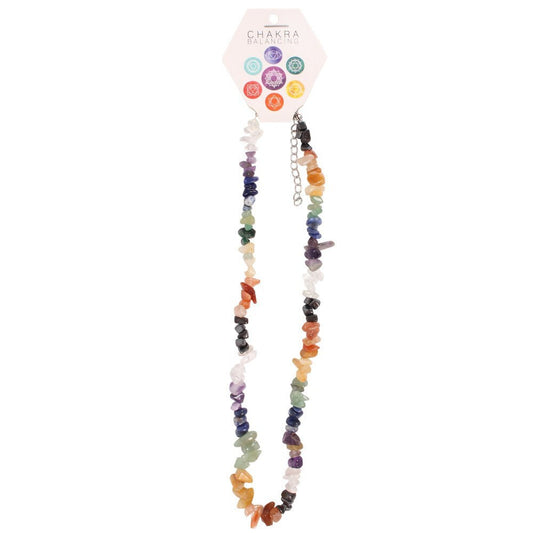 Lovely hand-made colourful Chakra balencing necklace-H:23cm W1.5cm D1.5cm Etsy