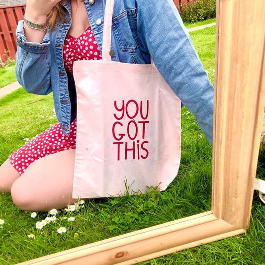 You Got This Cotton Tote Bag Etsy