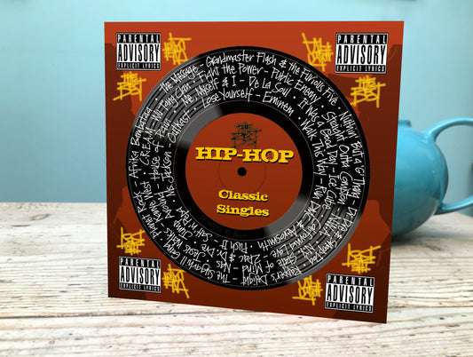 Hip-hop Hits Card /Hip-hop Greetings Card / Rap Lovers Birthday Card / Hip-hop Classics Etsy