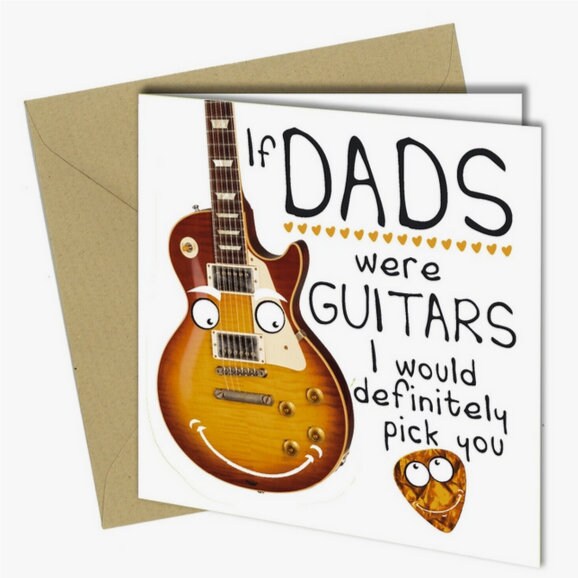 hand-made Fathers Day/BIrthday card- 6x6" Etsy