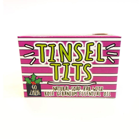 Tinsel Tits Soap Bar Funny Rude Novelty Gift Etsy