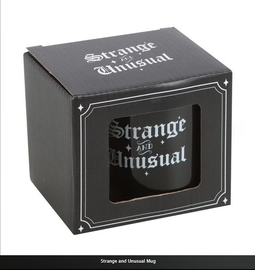 Strange and Unusual Mug black witchy goth  H9.5cm x W12cm x D8.2cm Etsy