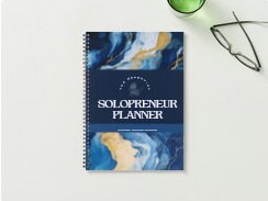 The Essential SoloPreneur Planner-PAPERBACK -210 pages Etsy
