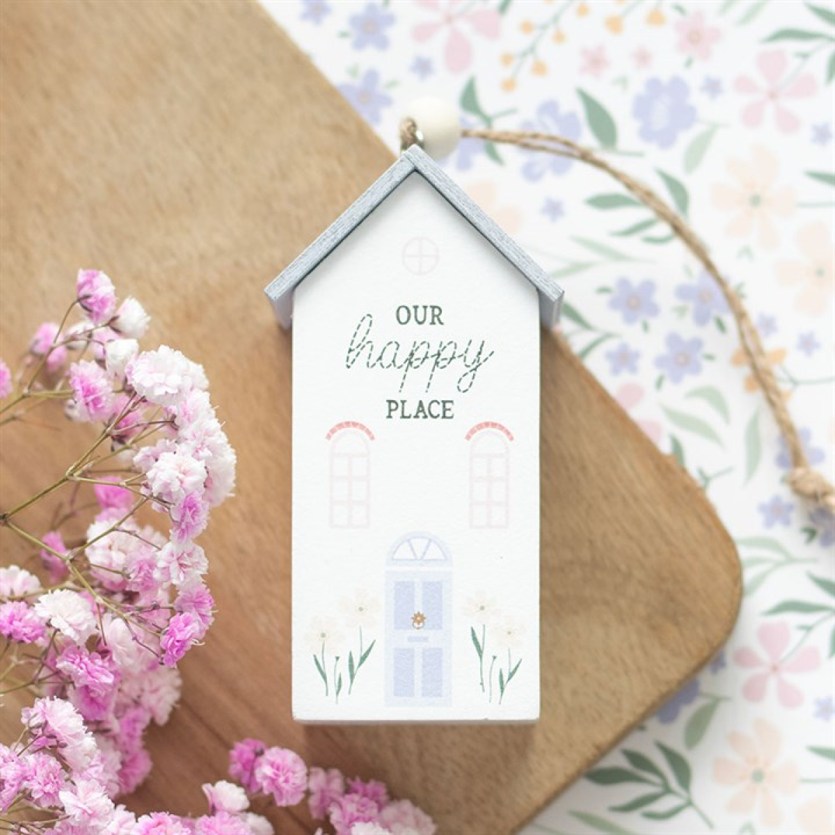 Our Happy Place Hanging House Decoration N/A