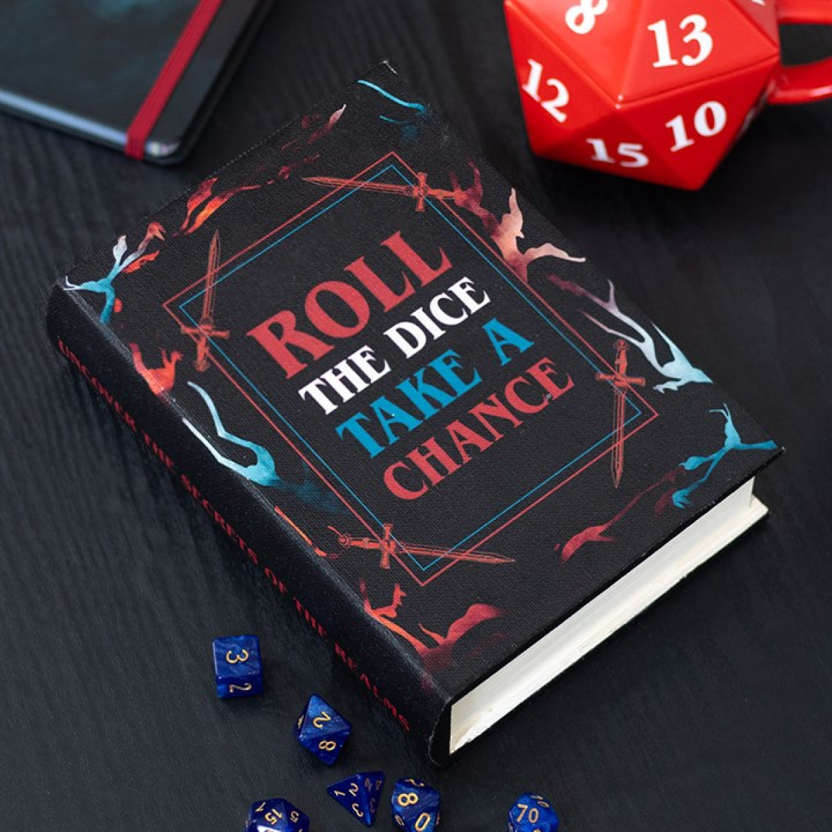 Roll the Dice, Take a Chance Book Shaped Storage Box N/A