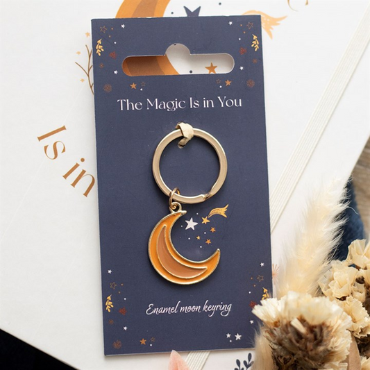 Autumn Magic Moon Keyring N/A