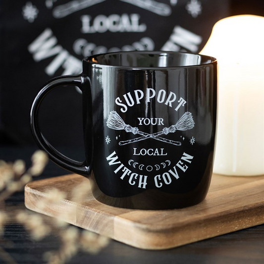Support Your Local Witch Coven Mug N/A