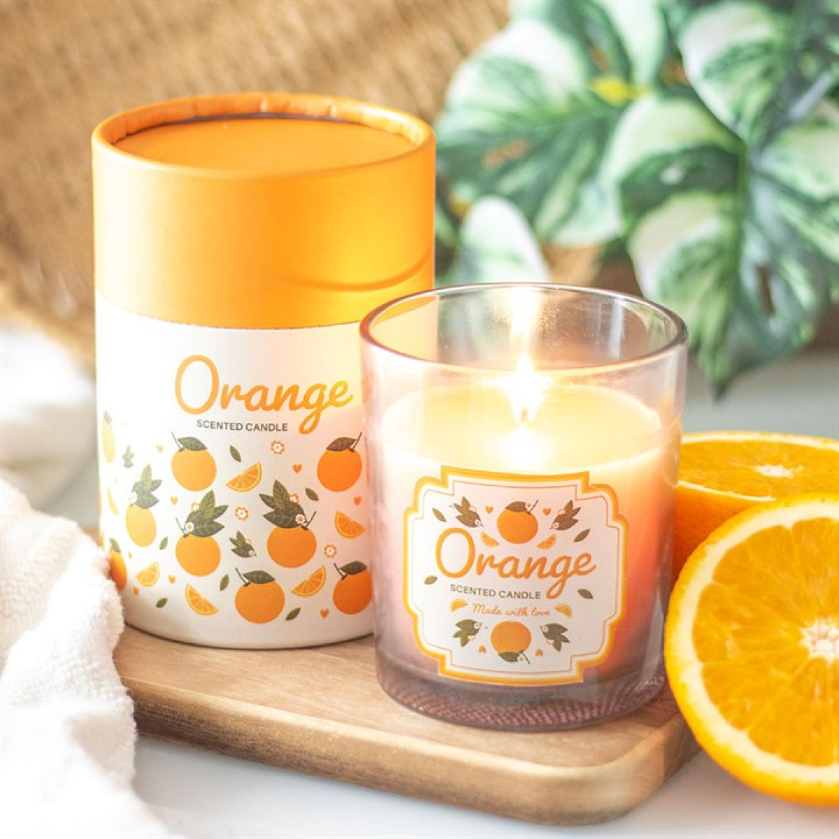 Orange Scented Candle N/A