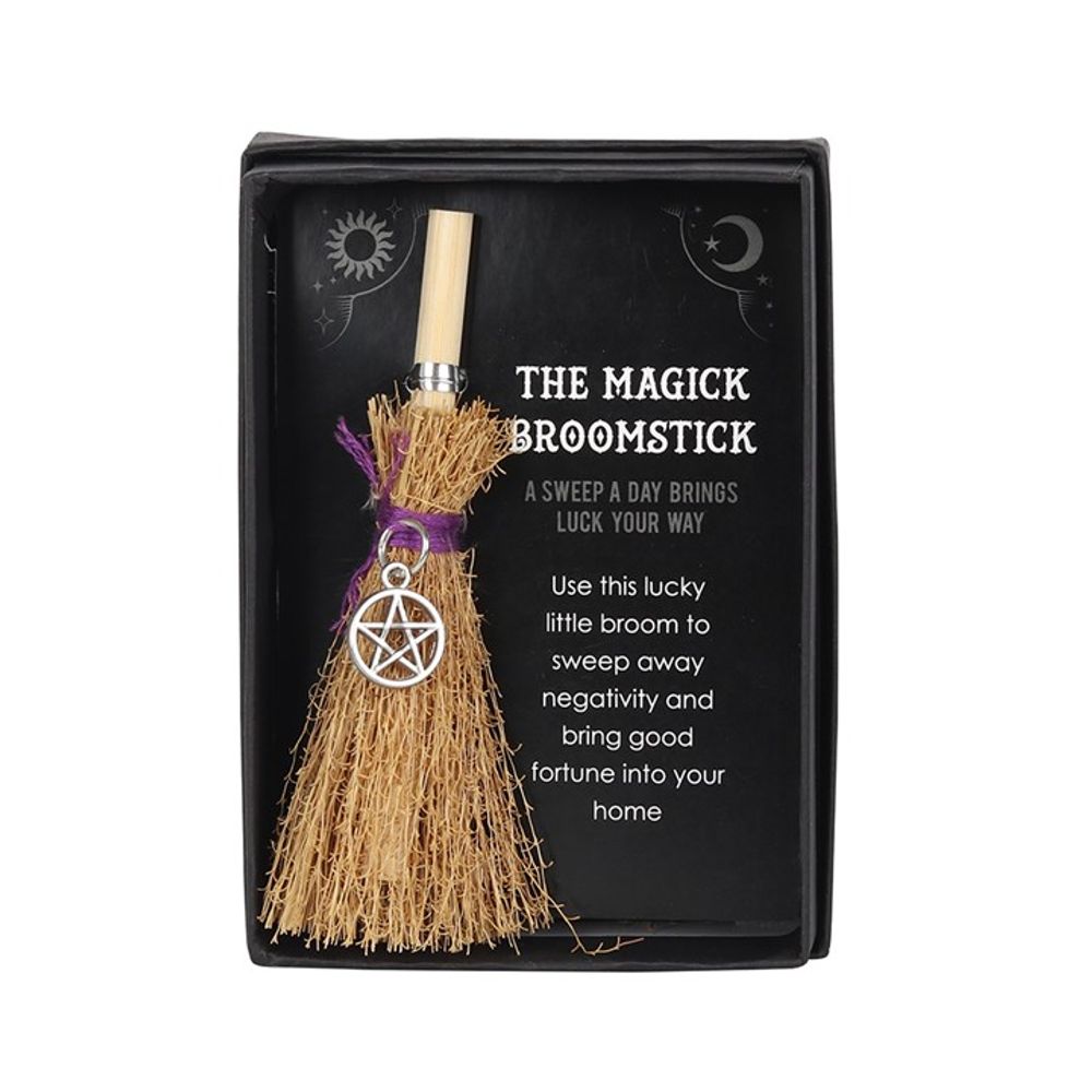 Pentagram Mini Magick Broomstick N/A