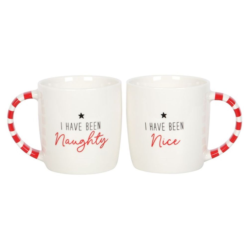 Naughty and Nice Couples Mug Set N/A