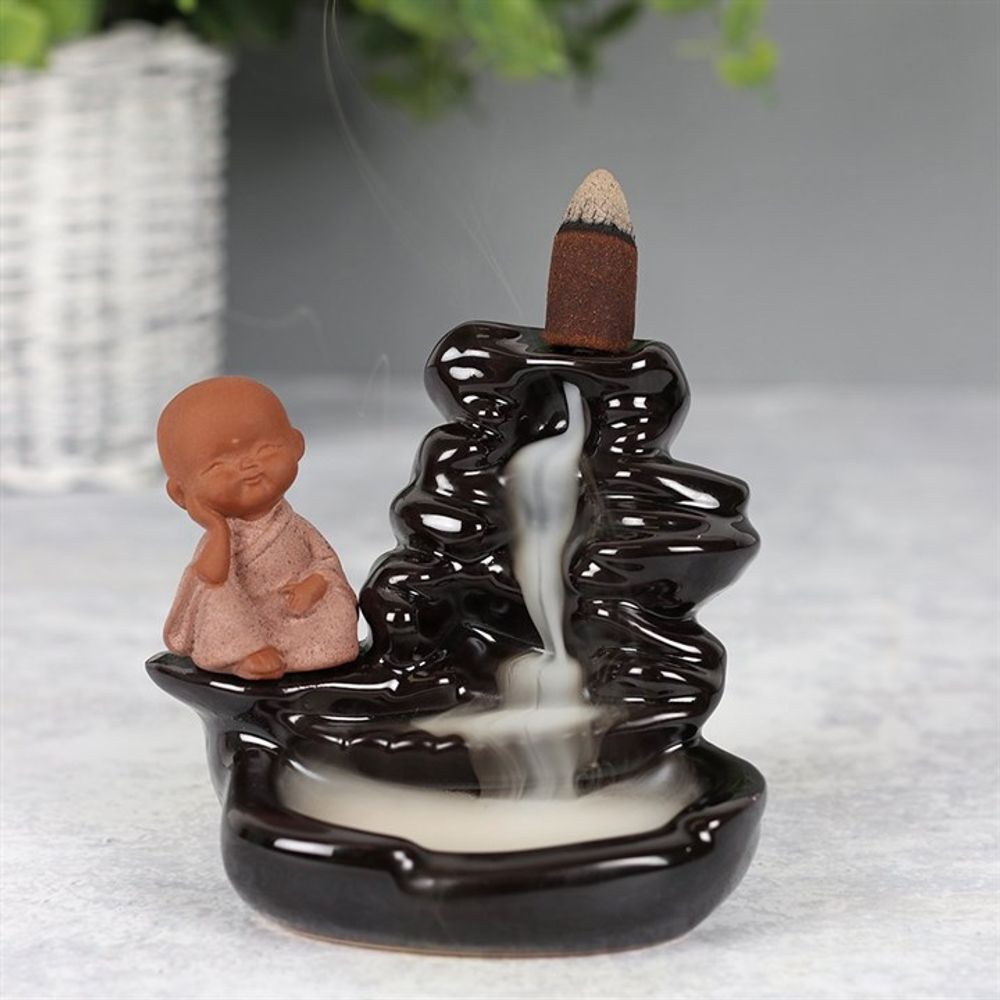 Buddha Waterfall Backflow Incense Burner N/A