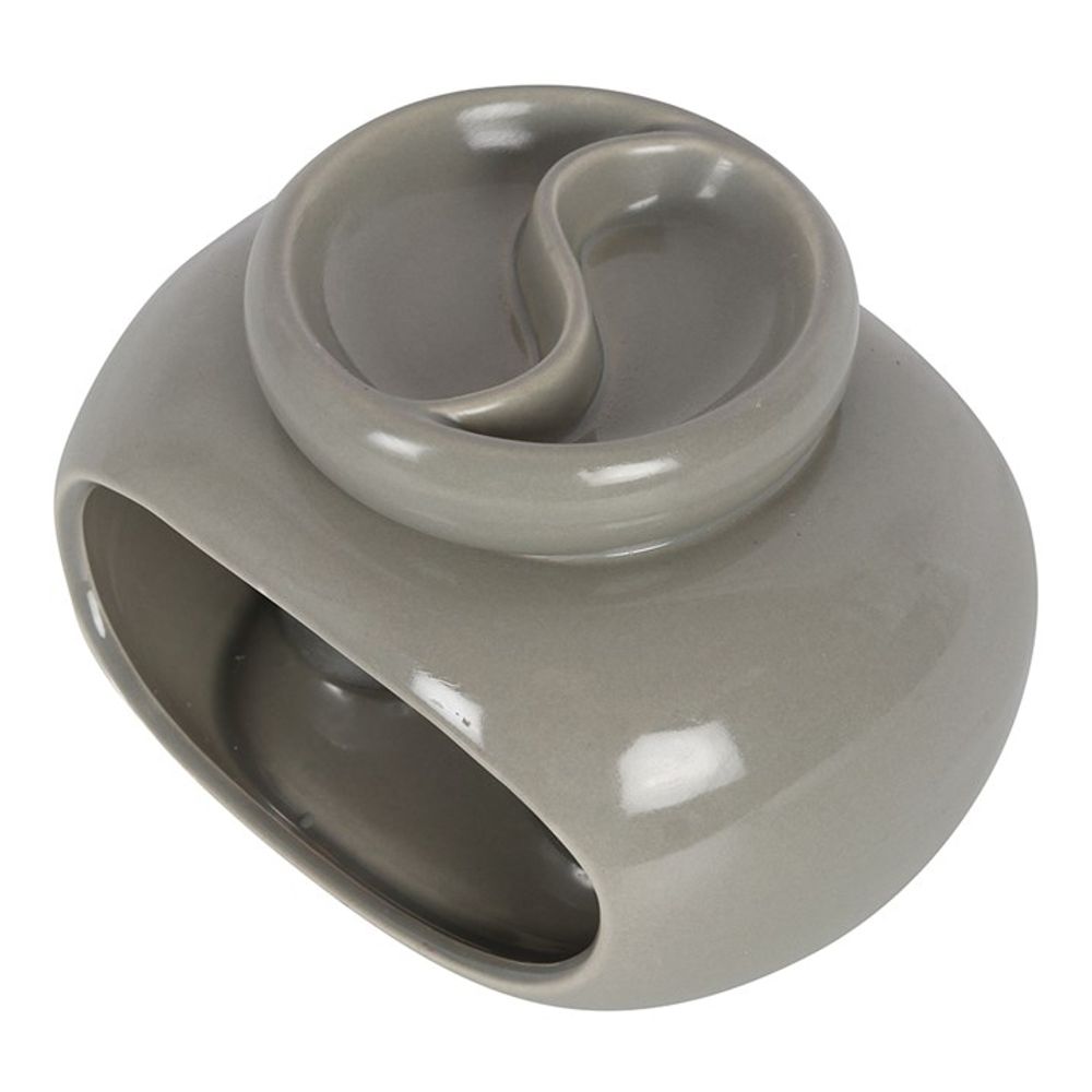 Grey Double Oil Burner N/A