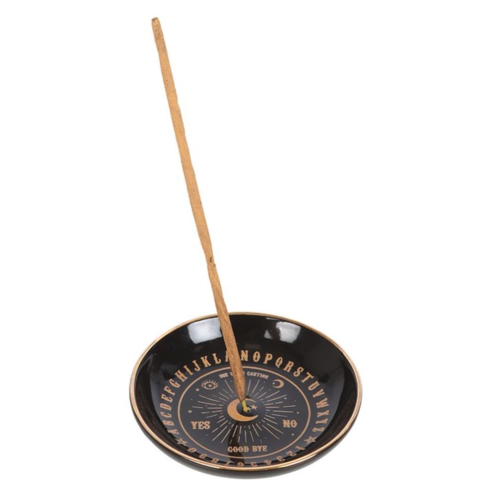 Black Talking Board Incense Holder N/A