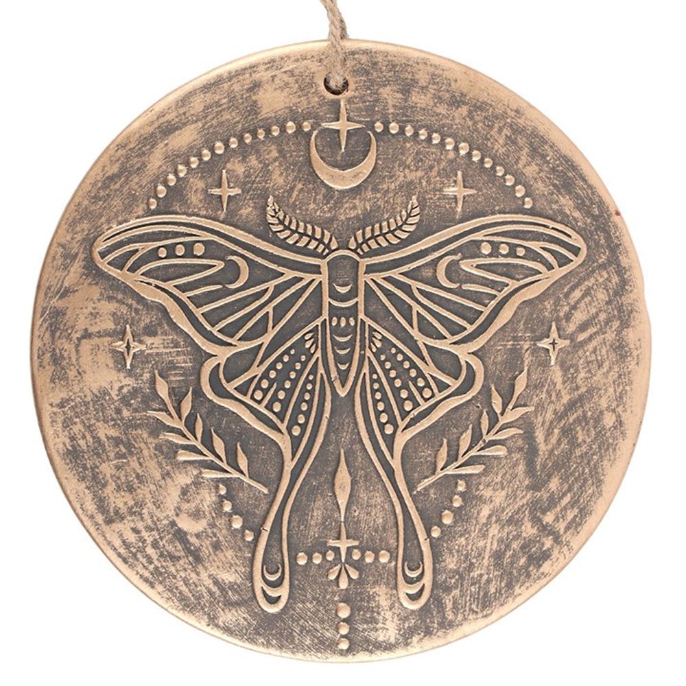 Luna Moth Terracotta Plaque N/A