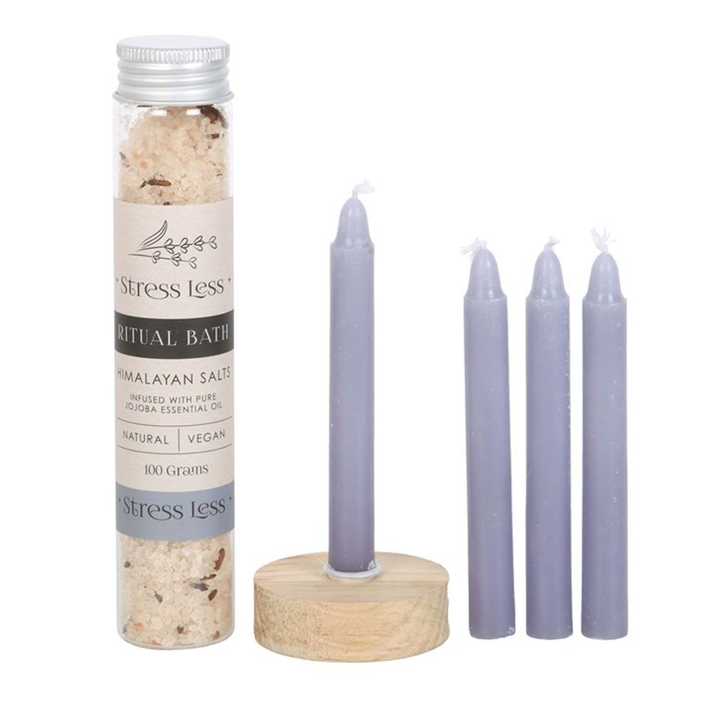 Stress Less Herbal Ritual Bath Kit N/A
