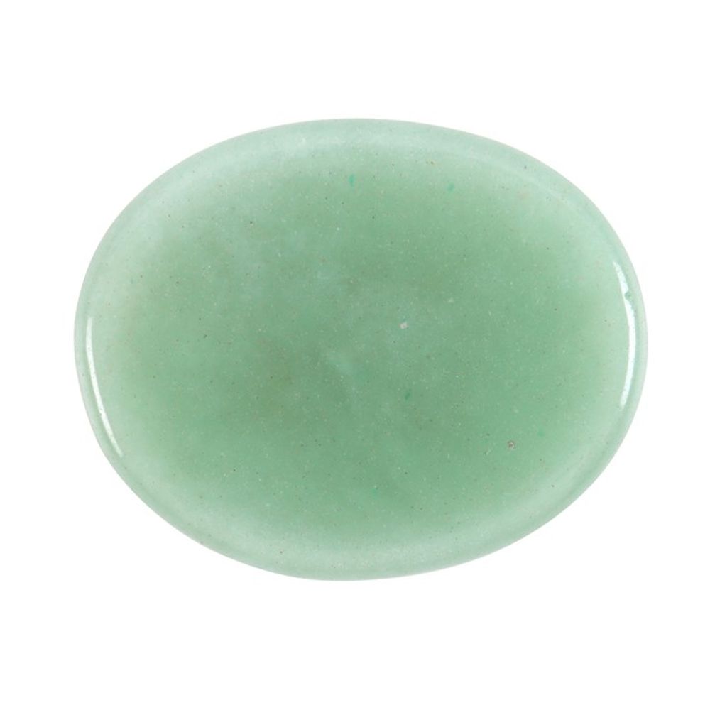 Good Luck Aventurine Crystal Palm Stone N/A