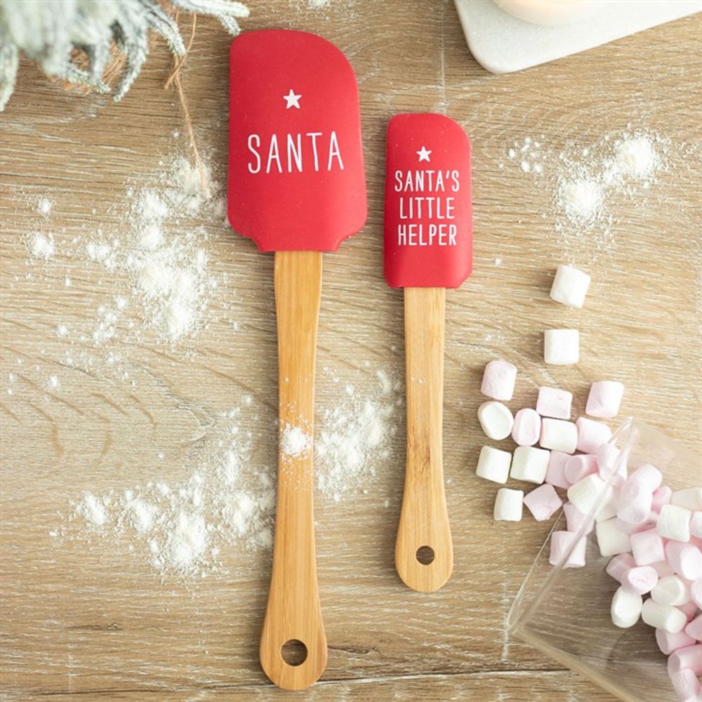 Santa's Helper Silicone Spatula Set N/A